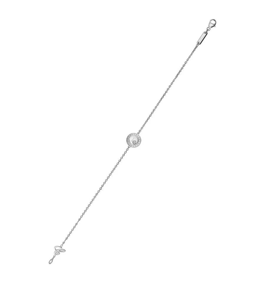 Chopard White Gold and Diamond Happy Diamonds Icons Pavé Bracelet 3