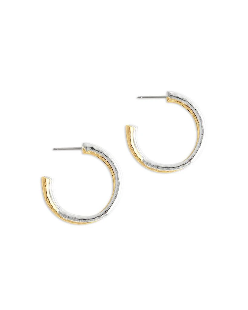 Anabel Aram Farrier 18K Yellow Gold Plated
Sterling Silver Hoop Earrings, 1" diameter 3