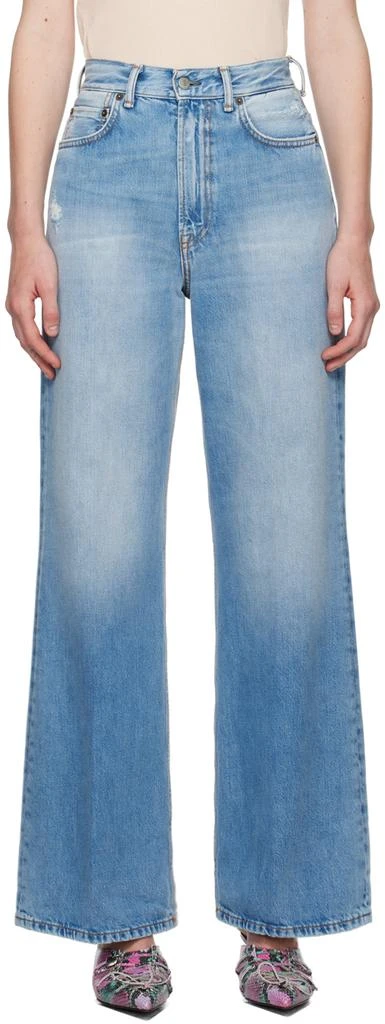 Acne Studios Blue Relaxed Fit 2022F Jeans 1