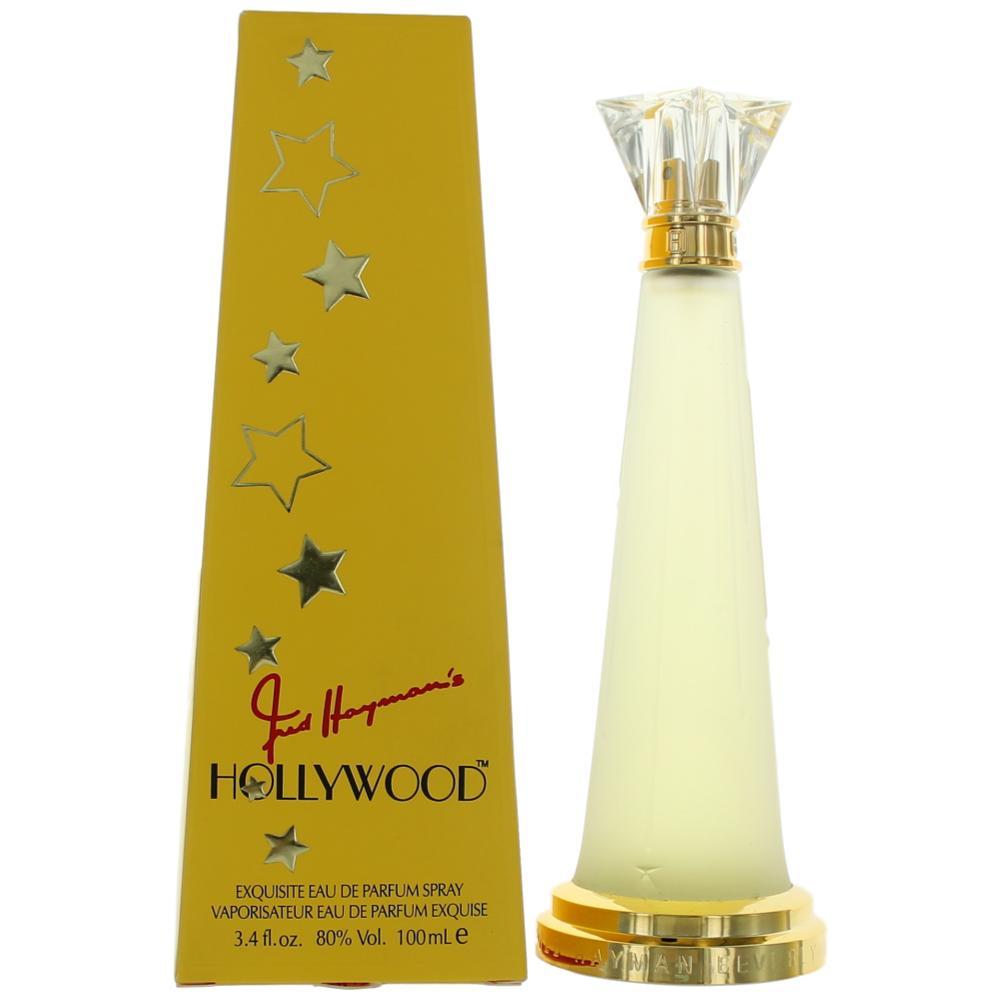 Fred Hayman 2pcs Hollywood by , 3.4 oz Exquisite Eau De Parfum Spray for Women