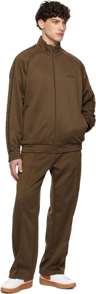 Carhartt WIP Brown Bolan Track Pants 4