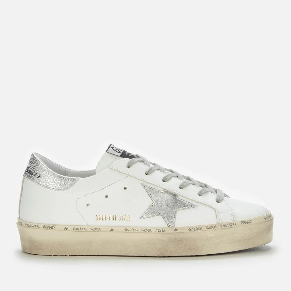 Golden Goose Golden Goose Women's Hi-Star Leather Trainers 1