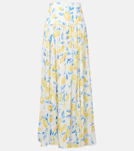Alexandra Miro Jamie sheer maxi skirt