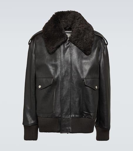 Burberry Shearling leather jacket