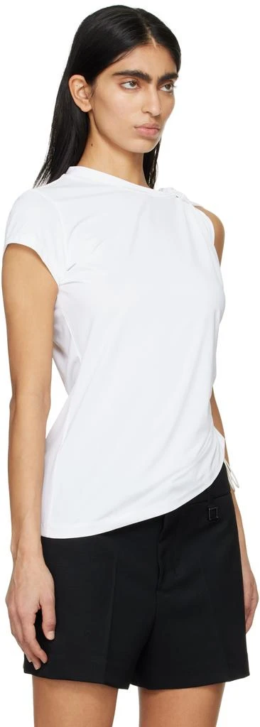 Wooyoungmi White Knotted T-Shirt 2