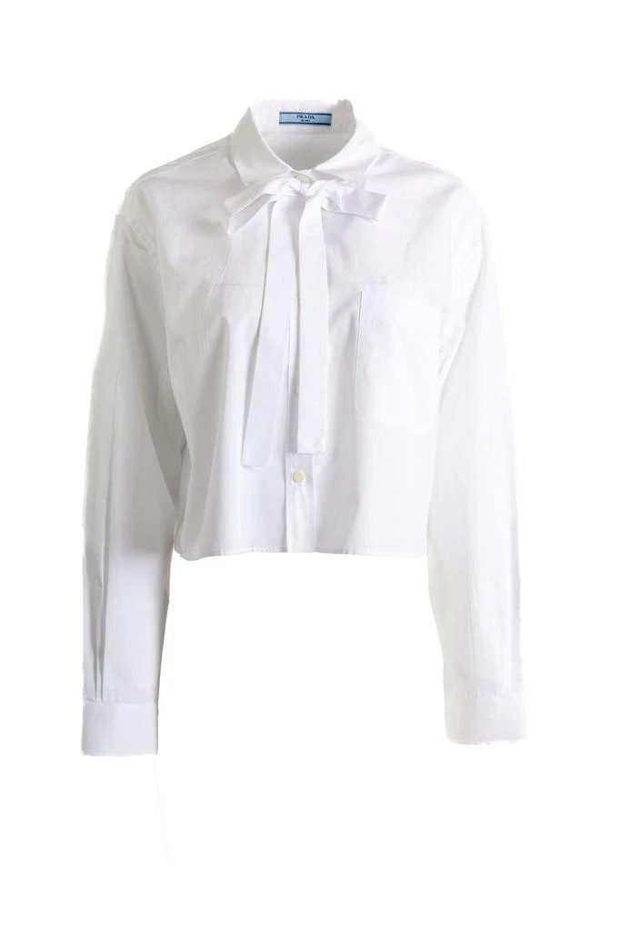 Prada Versace Long-Sleeved Button-Up Shirt 1