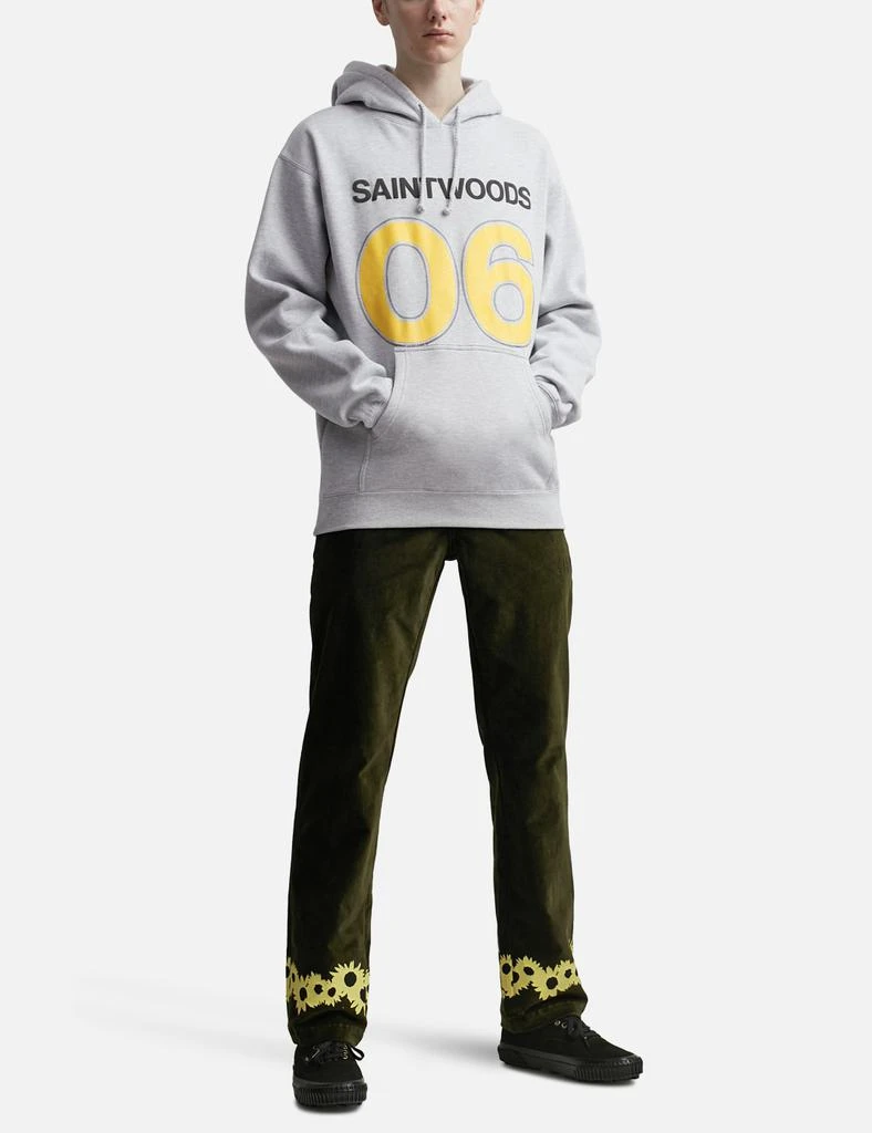 Saintwoods SW Velvet Flower Formal Pants 5
