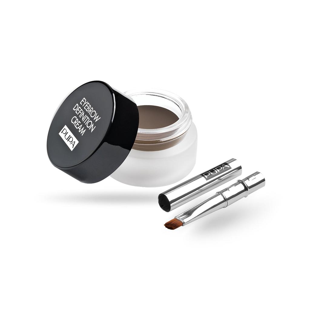 PUPA Milano Eyebrow Definition Cream - 004 Dark Chocolate by  for Women - 0.09 oz Eyebrow