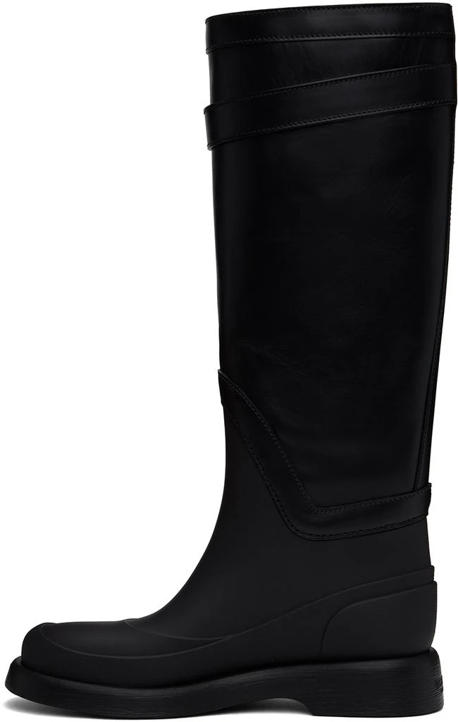 Valentino Black VLogo The Bold Edition Rain Boots 3