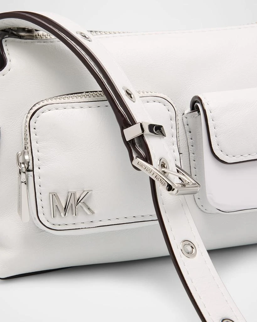 Michael Kors Dakota Small Leather Pocket Crossbody Bag 6