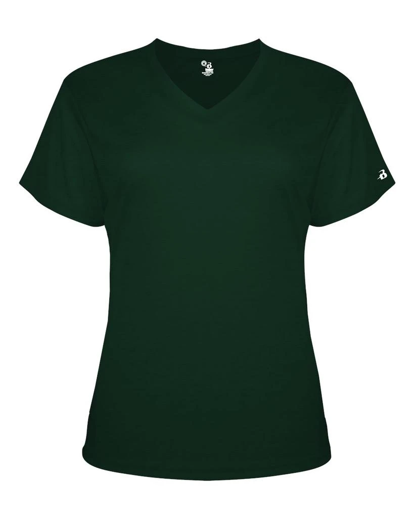 Badger Women’s Triblend Performance V-Neck Short Sleeve T-Shirt 9