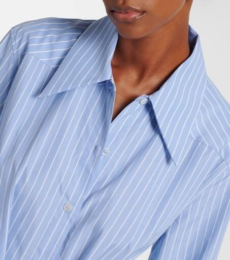 Jil Sander Pinstripe cotton shirt dress 4