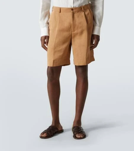 Rubinacci Pleated Bermuda shorts 3