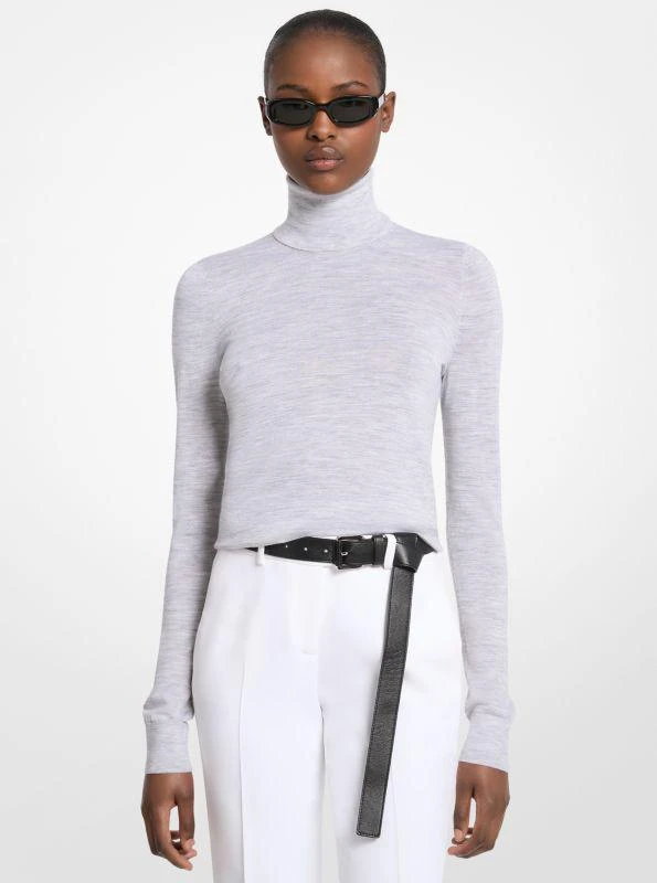 Michael Kors Marisa Wool Turtleneck Sweater 1