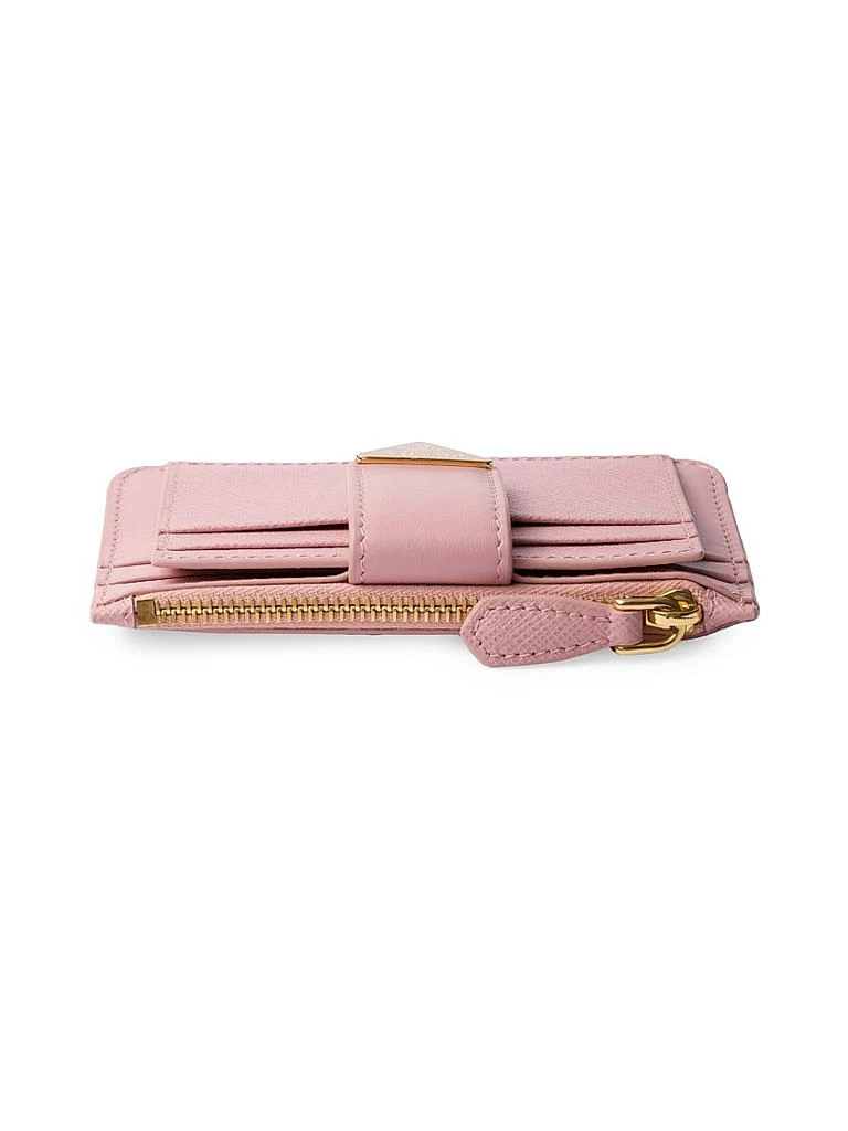 Prada Saffiano and Smooth Leather Card Holder 3