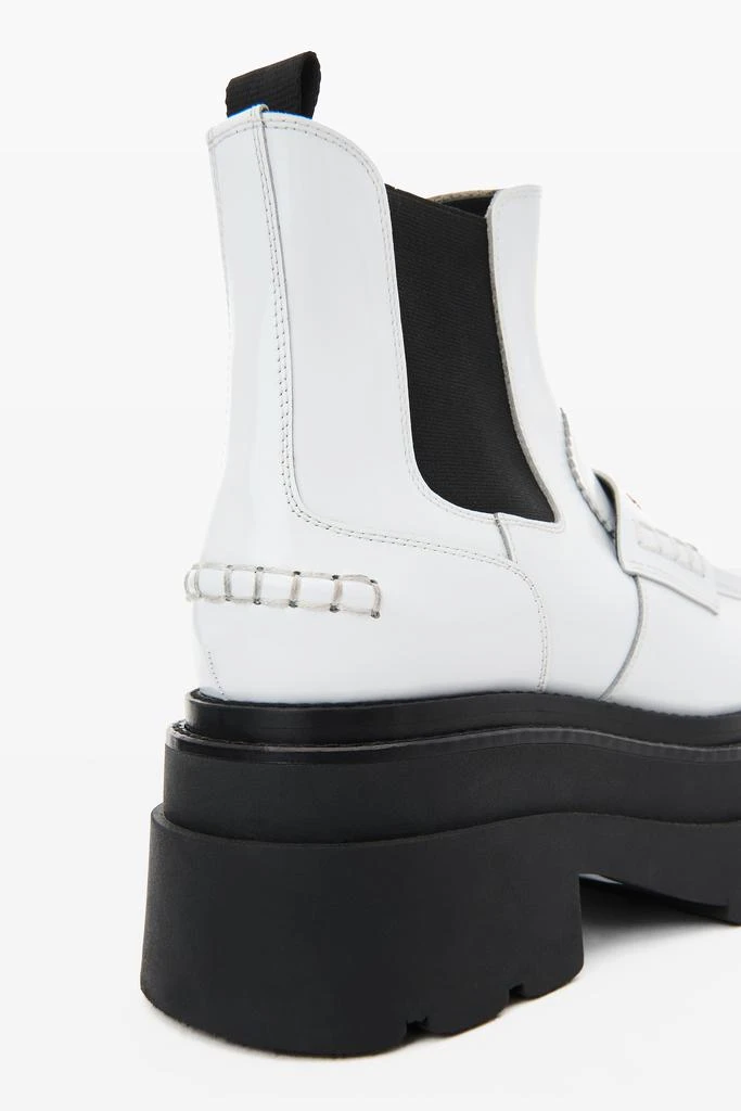 Alexander Wang CARTER PLATFORM LOAFER BOOT IN LEATHER 4