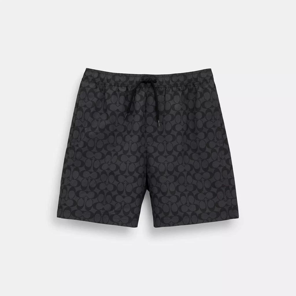 Coach Signature Swim Trunks 1