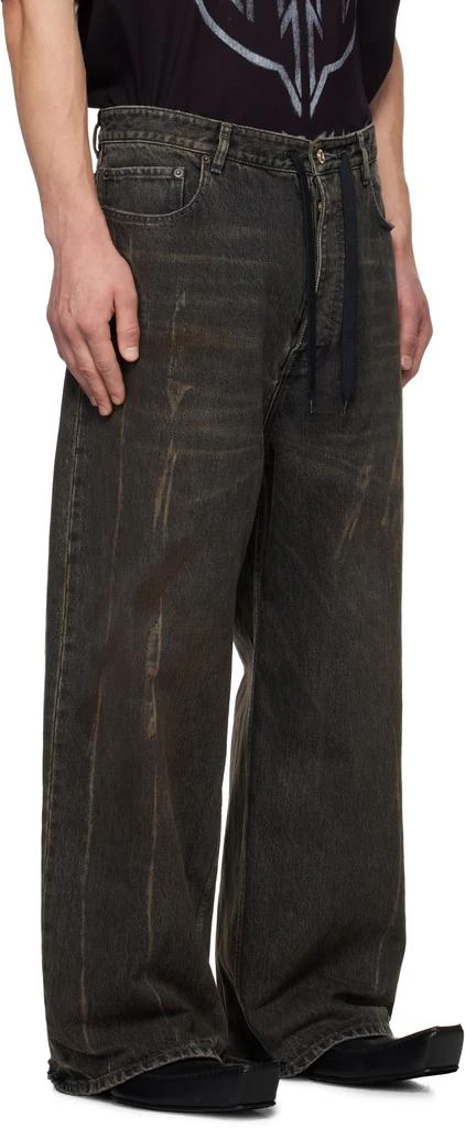 Balenciaga Black Baggy Jeans 2