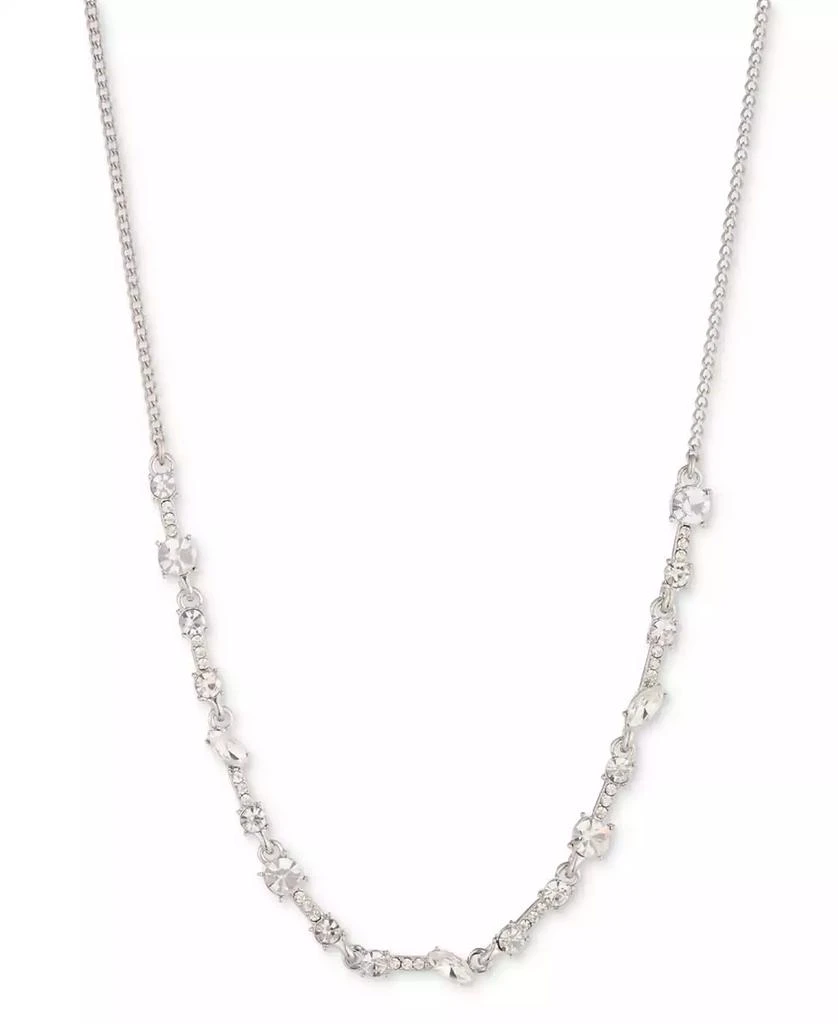 Givenchy Mixed Crystal Statement Necklace, 16" + 3" extender 1