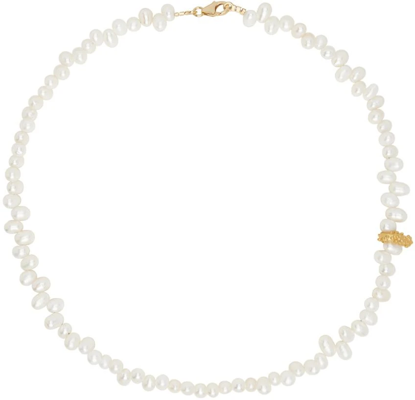 Alighieri Gold & White 'La Calliope' Chapter I Choker 1