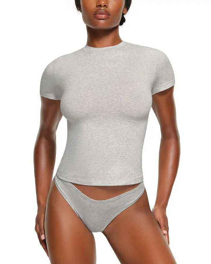Cotton Jersey Short Sleeved Tee
