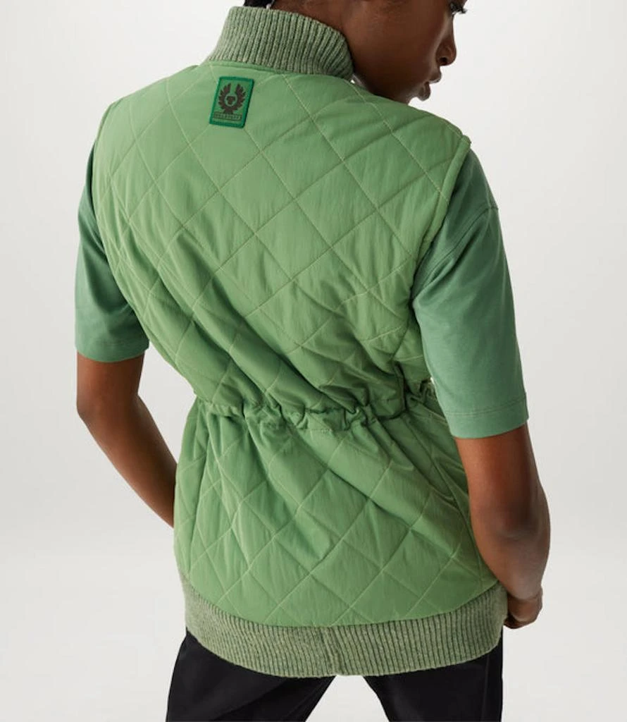 BELSTAFF Delancy quilted vest jacket 3