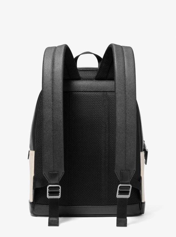 Michael Kors Cooper Two-Tone Canvas Dome Backpack 3