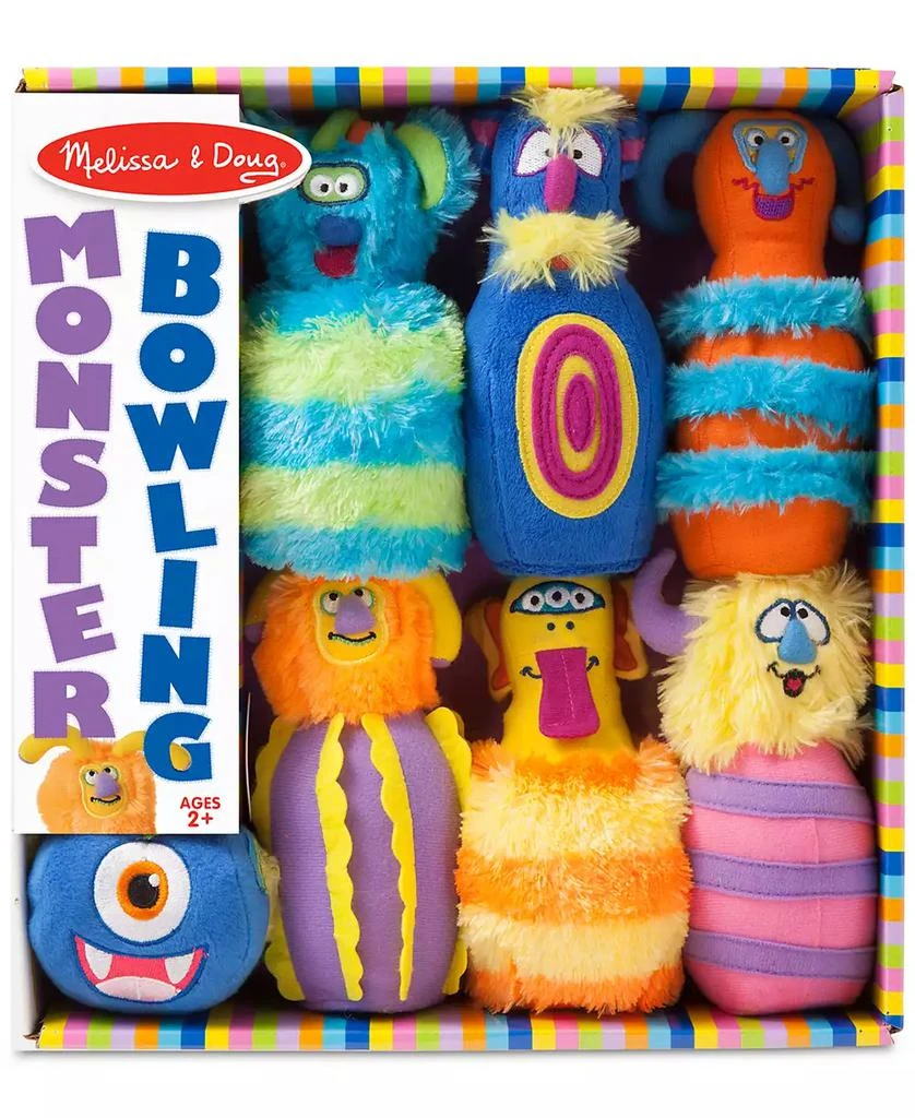Melissa & Doug Melissa & Doug Monster Plush 6-Pin Bowling Game 1