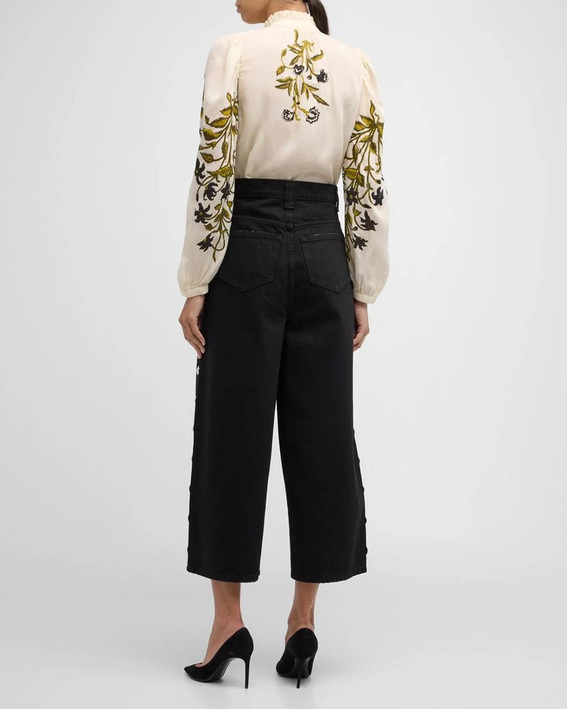 Alix of Bohemia Annabel Olive Lily Valley Shirt 4