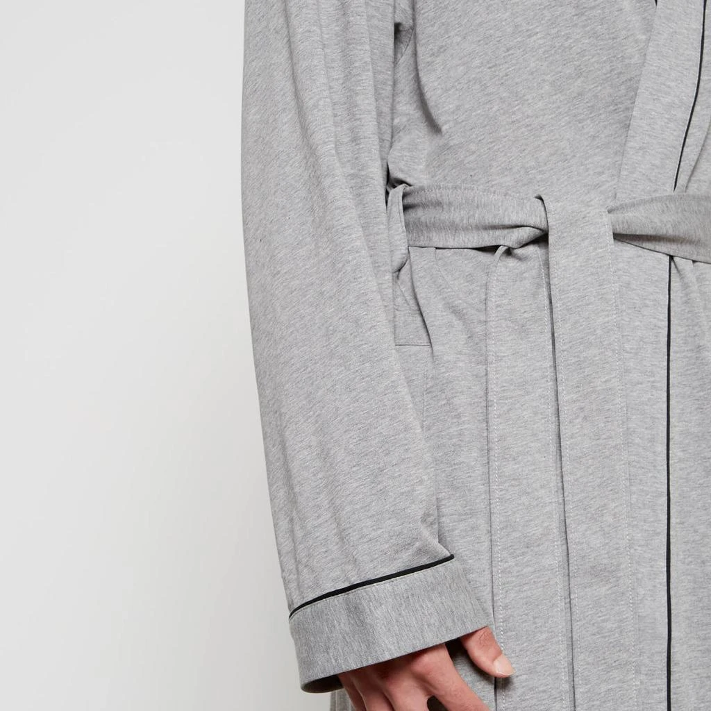 Hugo Boss BOSS Bodywear Logo-Detailed Cotton Robe 4