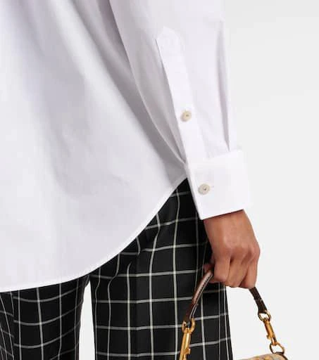 Valentino Ruffled cotton poplin shirt 5