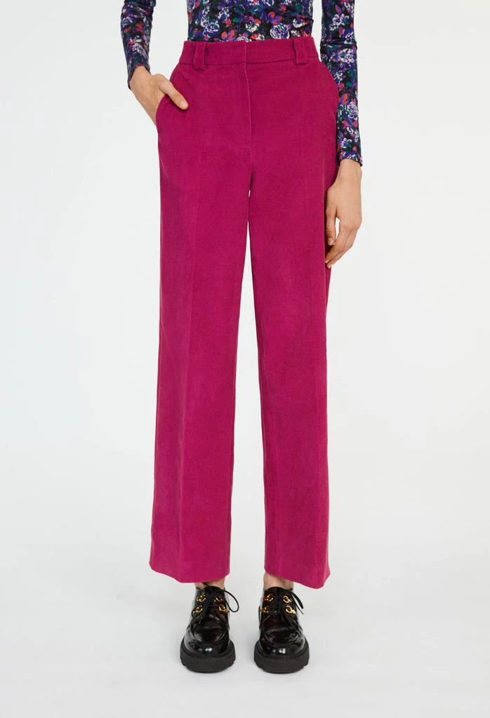 预计3周后发货 Claudie Pierlot Pantalon - Paintingbis - Orchidee 1