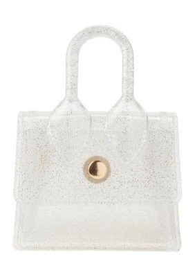 Riviera Girls Transparent Glitter Extra Small Jelly Bag With Removable Crossbody Strap 2
