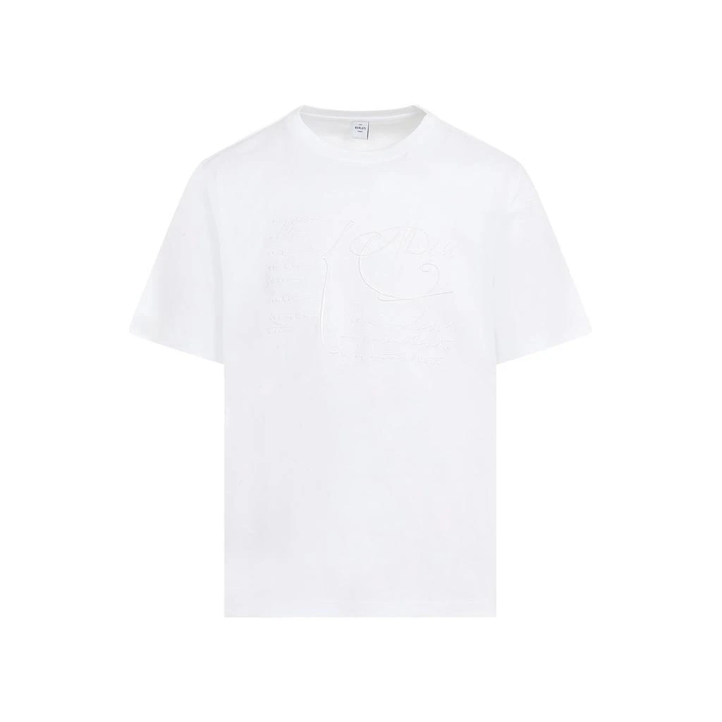 Berluti Berluti Logo Embroidered Crewneck T-Shirt 1