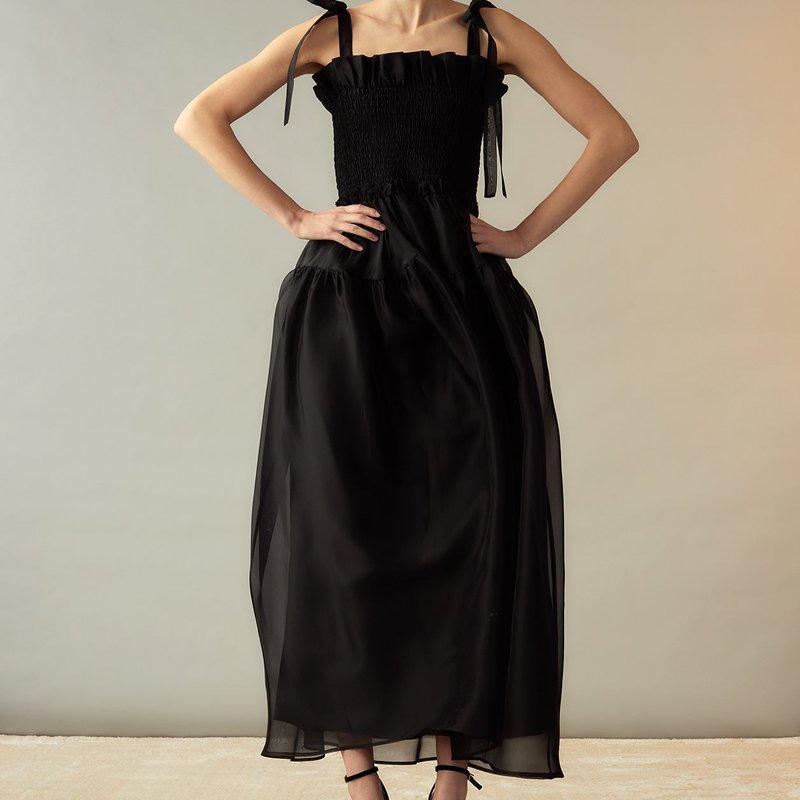 Cynthia Rowley Evergreen Organza Dress