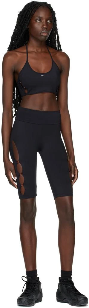RUI SSENSE Exclusive Black Halter Sport Bra 4