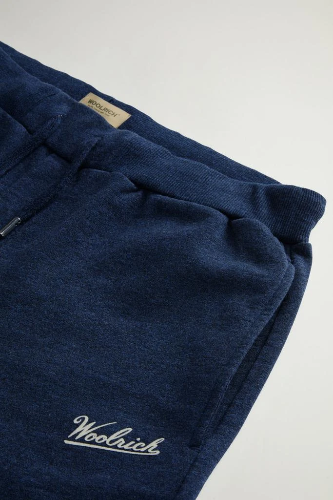 Woolrich Pants in Pure Cotton Mouliné Fleece - Men - Gray 6