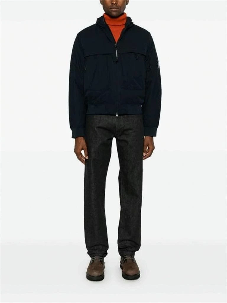 C.P. Company Padded Jacket With High Collar And Zippered Pockets 4