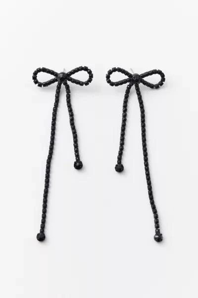 Urban Outfitters Rhinestone Bow Earring 3