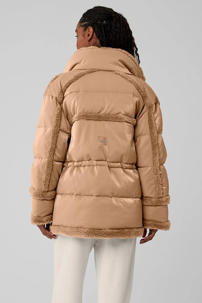Alo Ice Breaker Puffer Jacket - Toasted Almond 2