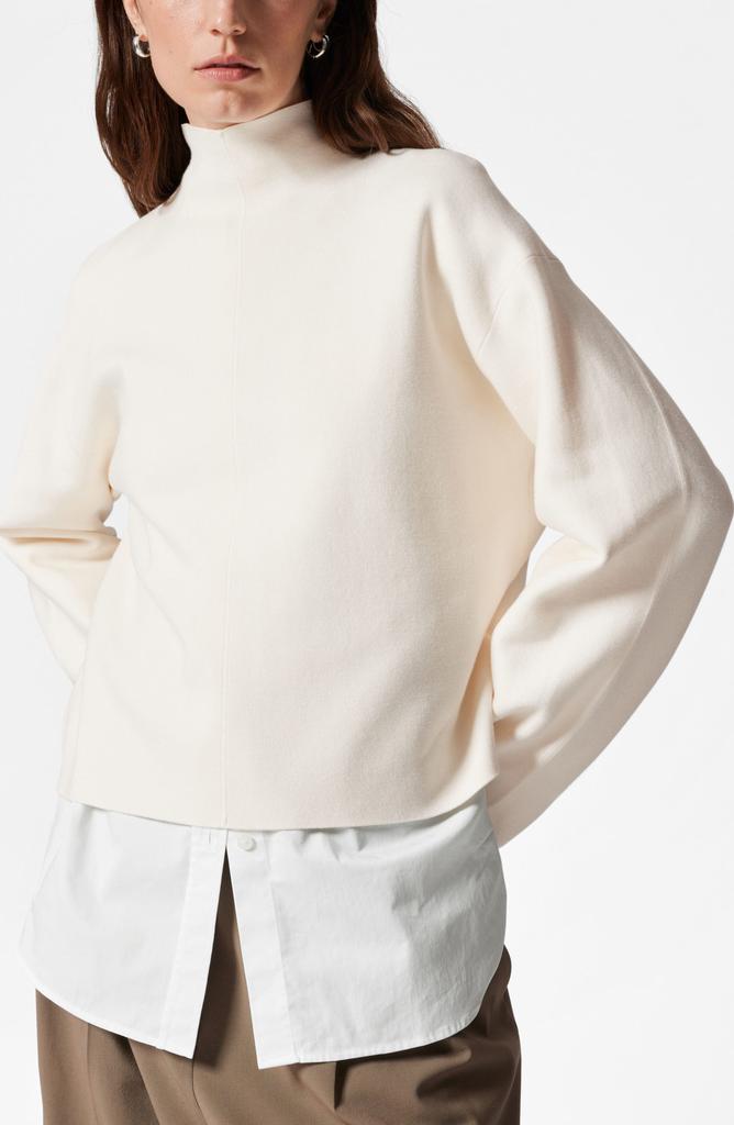 & Other Stories Funnel Neck Sweater