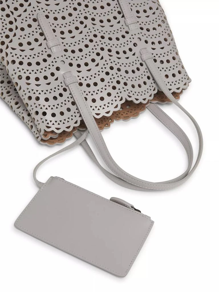 Alaïa Mina 25 Perforated Leather Tote 6