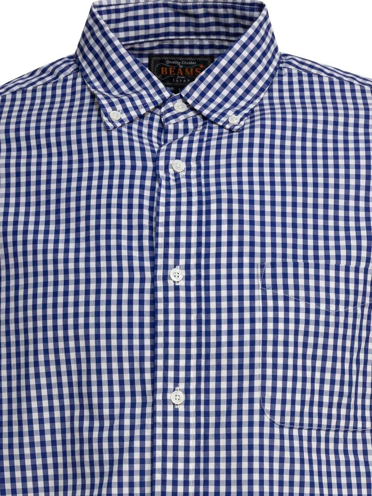 BEAMS PLUS Beams Plus Gingham Button-Down Shirt 3