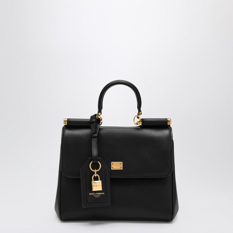 Dolce & Gabbana Shoulder bag My Sicily in black leather