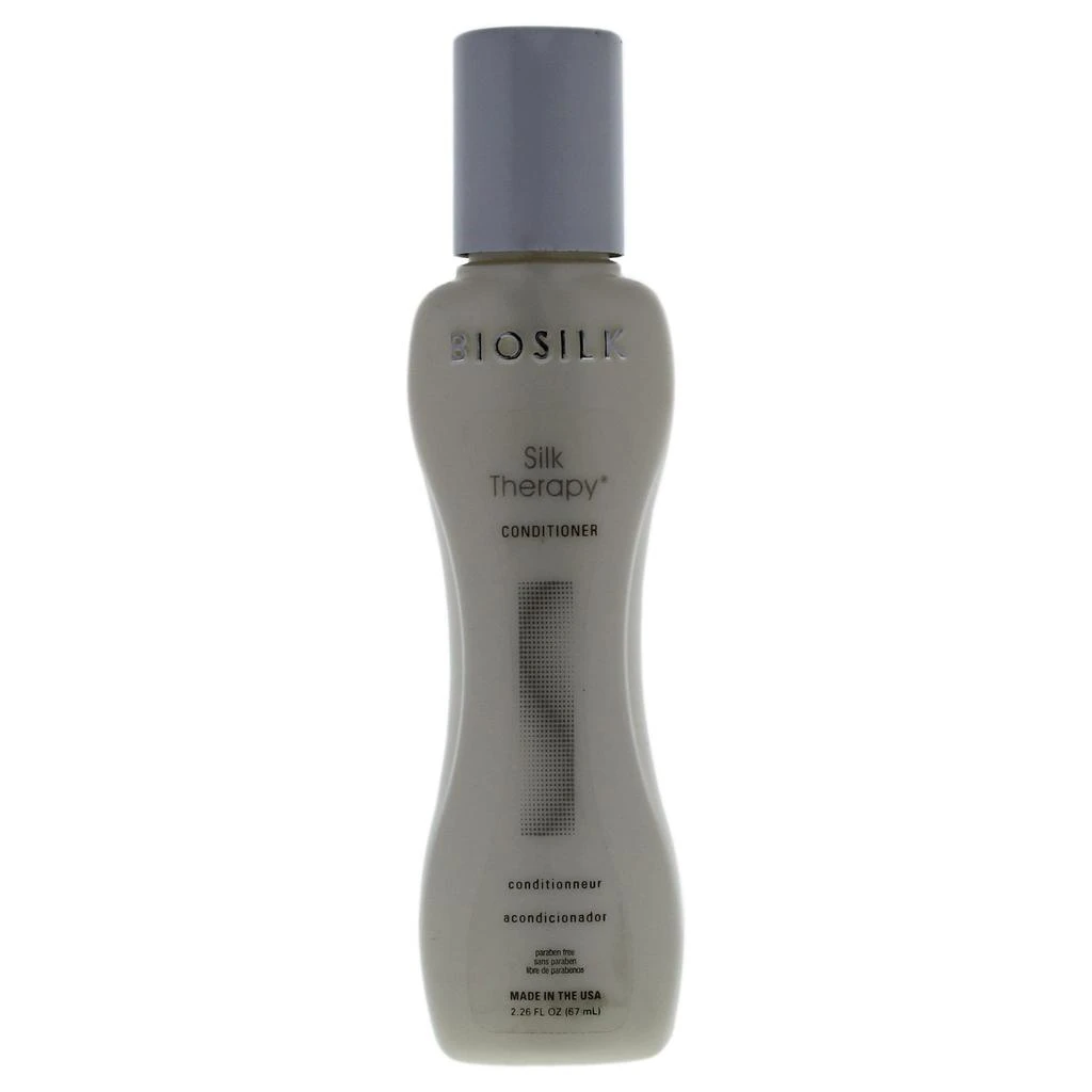 Biosilk Silk Therapy Conditioner by  for Unisex - 2.26 oz Conditioner 1