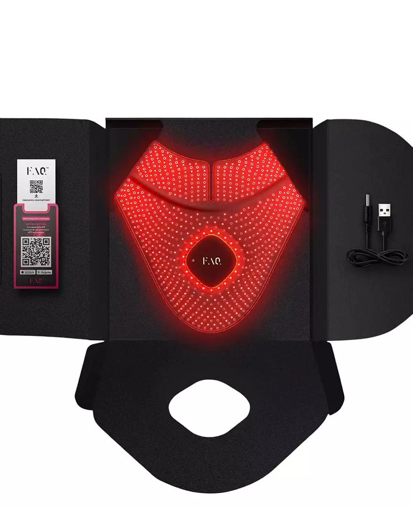 Foreo FAQ 211 Silicone LED + Near-Infrared Neck Decollete Mask 3