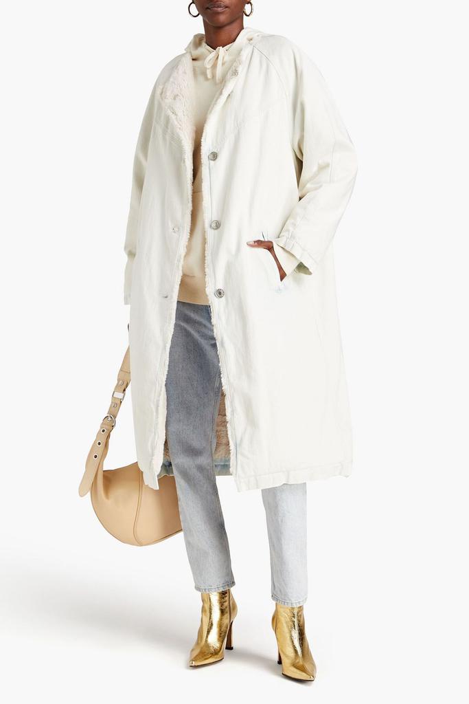 Isabel Marant Kalieia faded denim coat