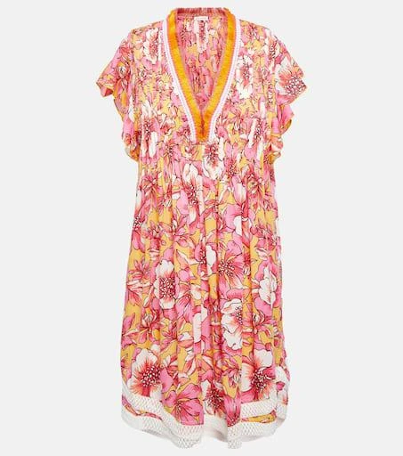 Poupette St Barth Sasha floral minidress 1