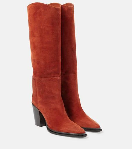 Jimmy Choo Cece 80 suede knee-high boots 1