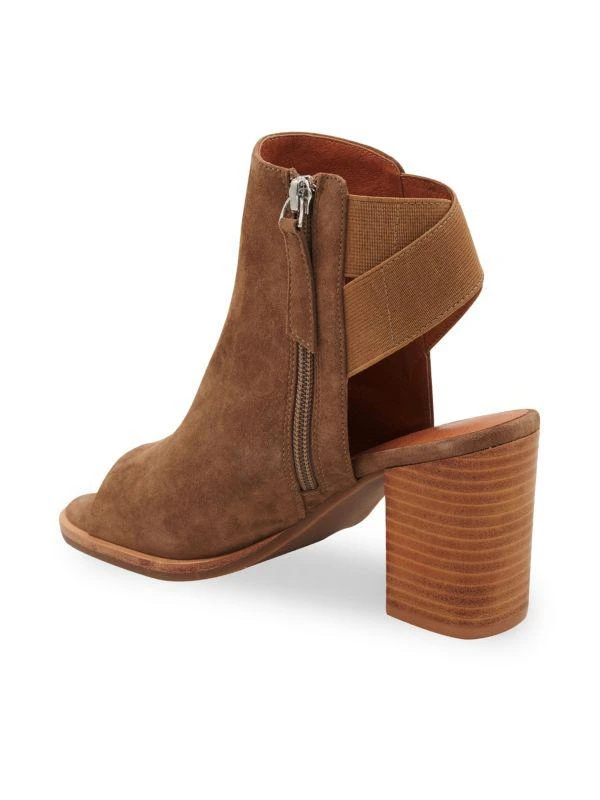 Andre Assous Zazie Peep Toe Leather Booties 3